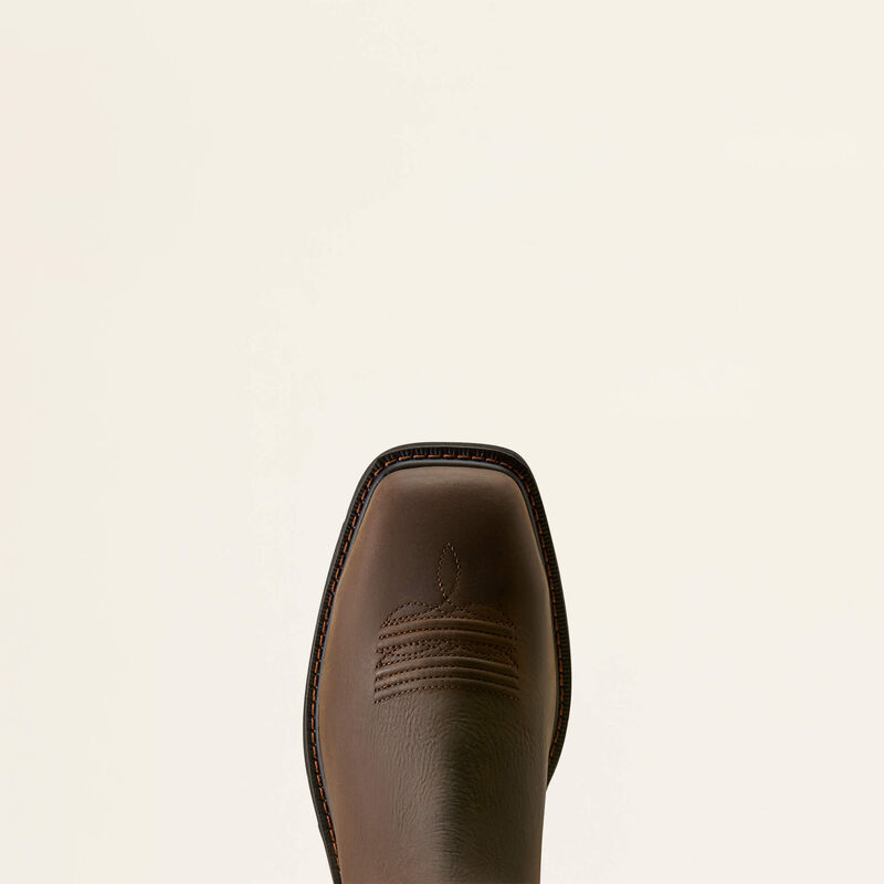 Ariat Groundrancher Chelsea Wide Square Toe Steel Toe Work Boot