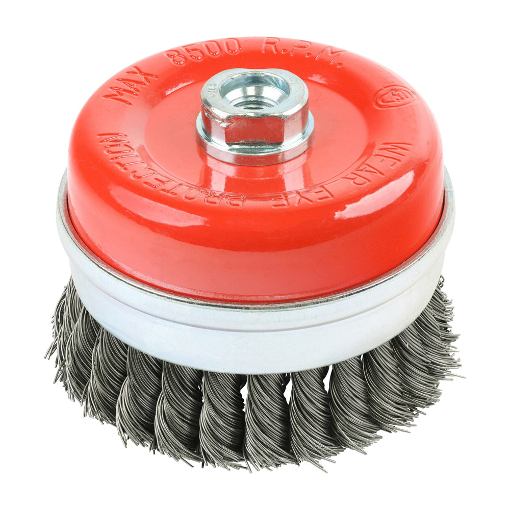 Addax Threaded Brush Twist 100mm