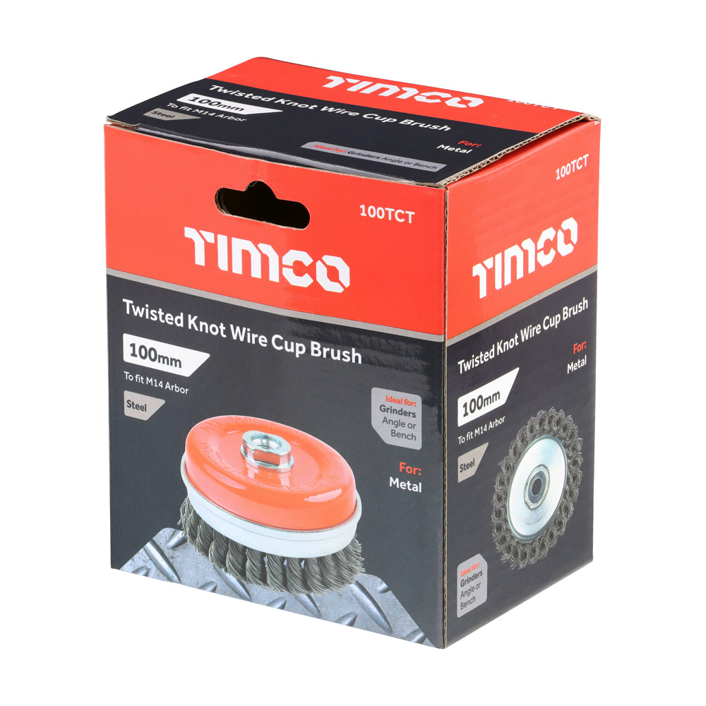 Addax Threaded Brush Twist 100mm