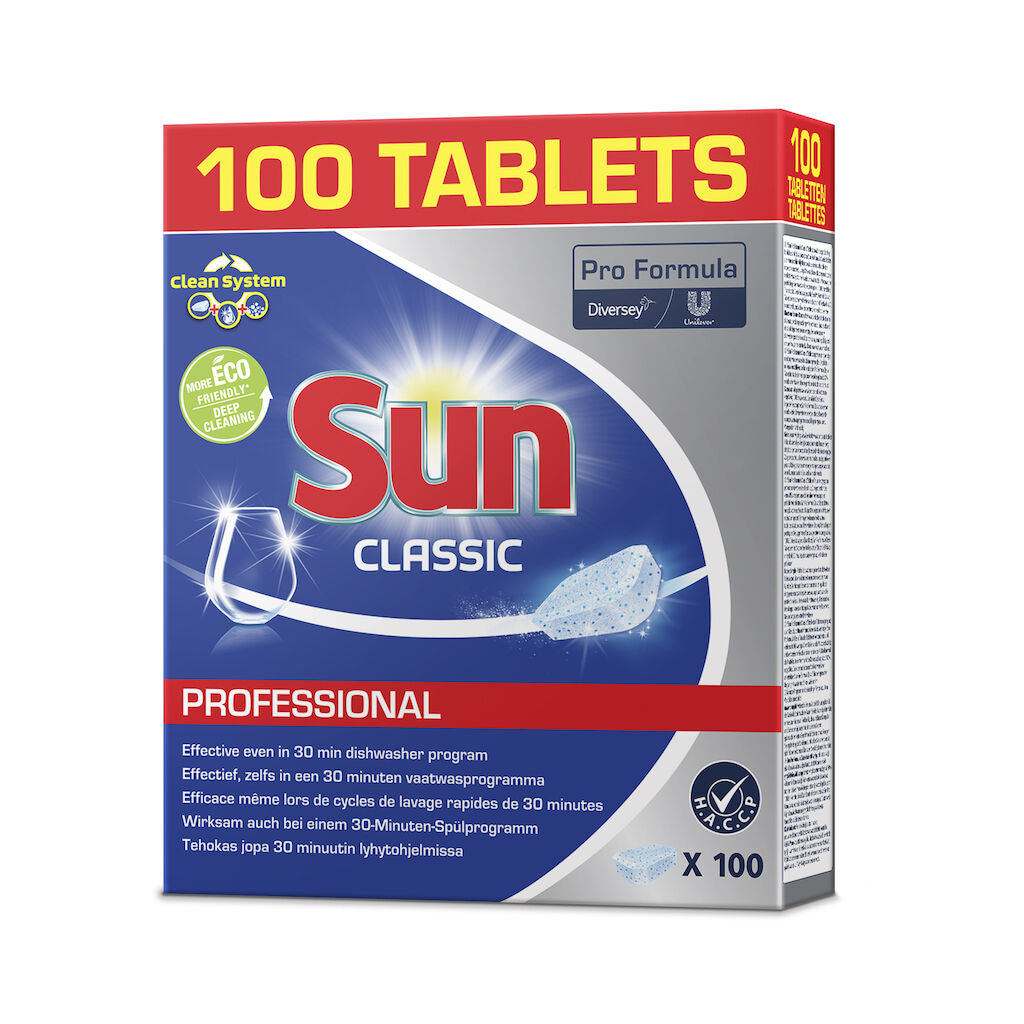 Sun Pro Formula Classic Dishwasher Tablets 100-Pack
