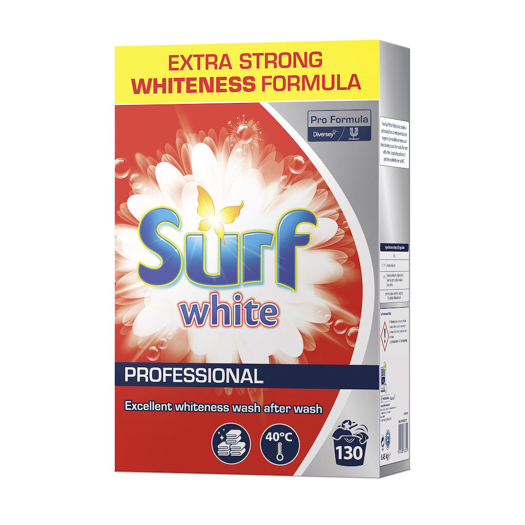 Surf White Professional Bio Detergent Powder 130 Wash