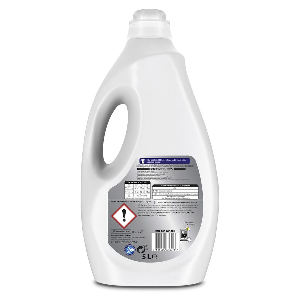 Persil Non-Bio Professional Laundry Detergent Concentrate 5L