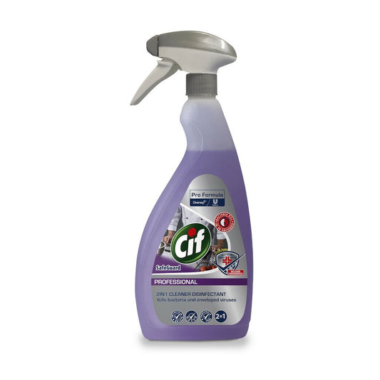 Cif Professional 2-IN-1 safeguard Kitchen Cleaner Disinfectant 750ml