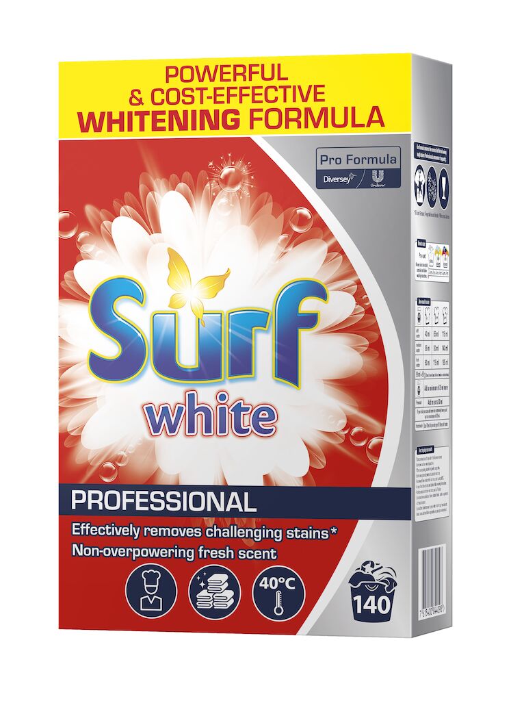 Surf Powder White Biological 140 Wash Laundry Detergent