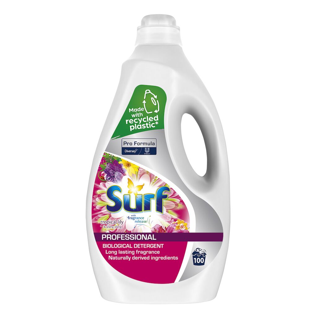 Surf Tropical Lily & Ylang Ylang Professional Bio Detergent 5L