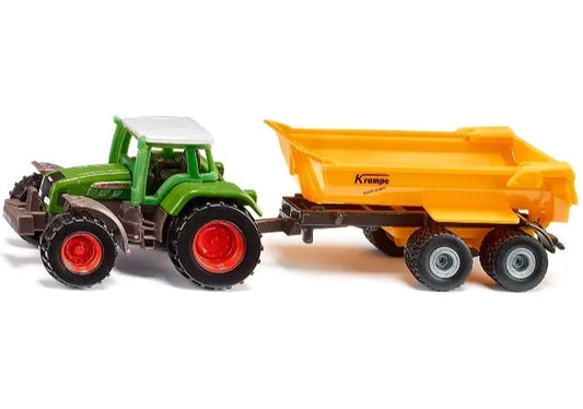 Siku Fendt Tractor with Krampe Tipping Trailer