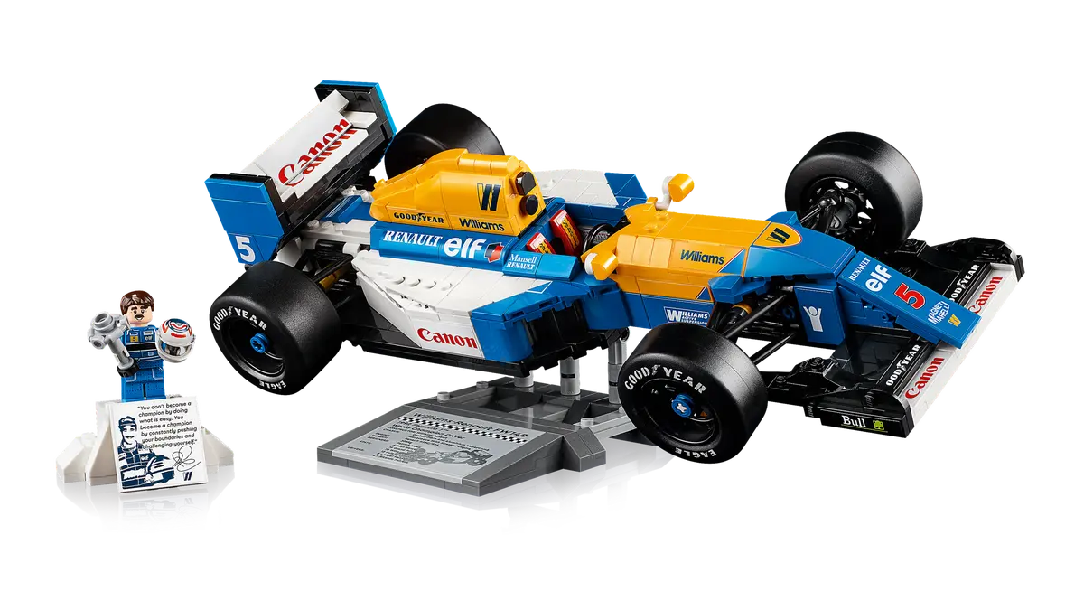 Lego Icons Williams Racing FW14B & Nigel Mansell 10353