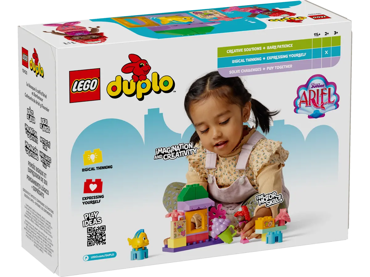 Lego Duplo Disney Ariel and Flounder's Café Stand 10420