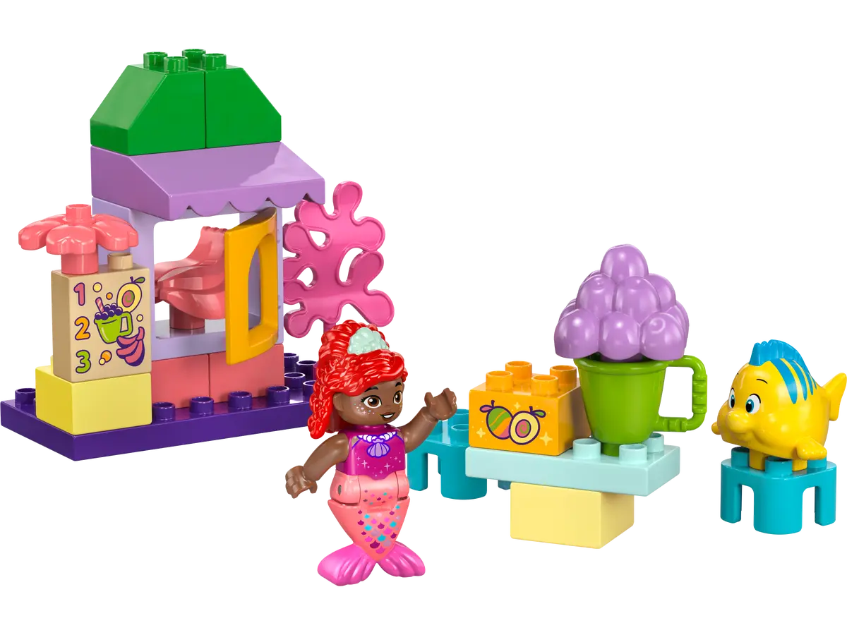 Lego Duplo Disney Ariel and Flounder's Café Stand 10420
