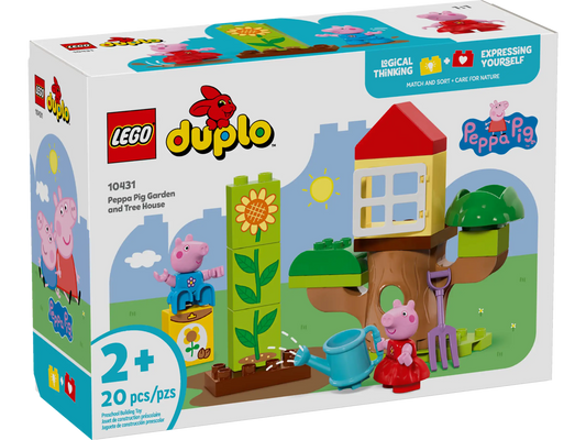 Lego Duplo Peppa Pig Garden and Tree House 10431