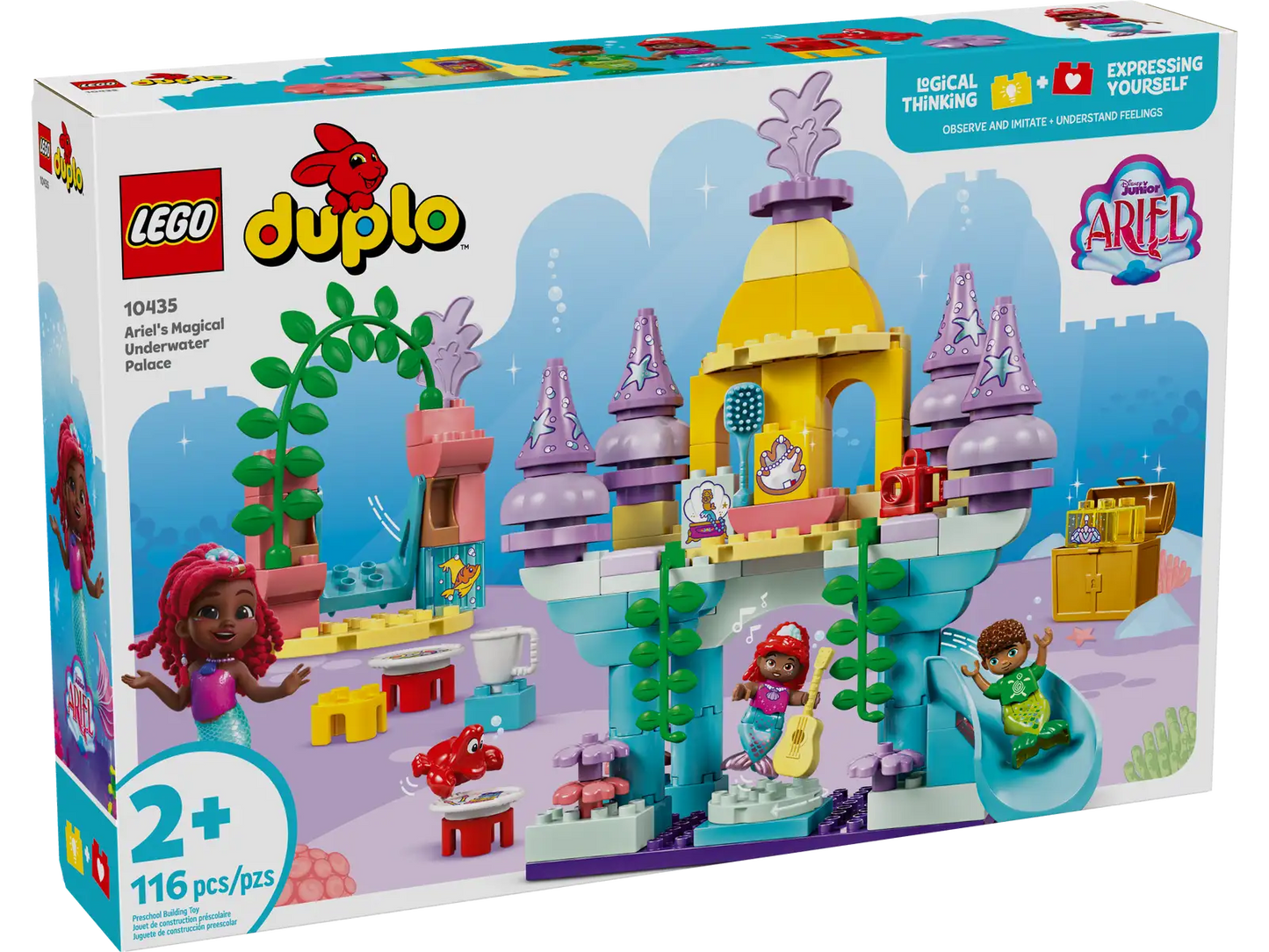 Lego Duplo Ariel's Magical Underwater Palace 10435