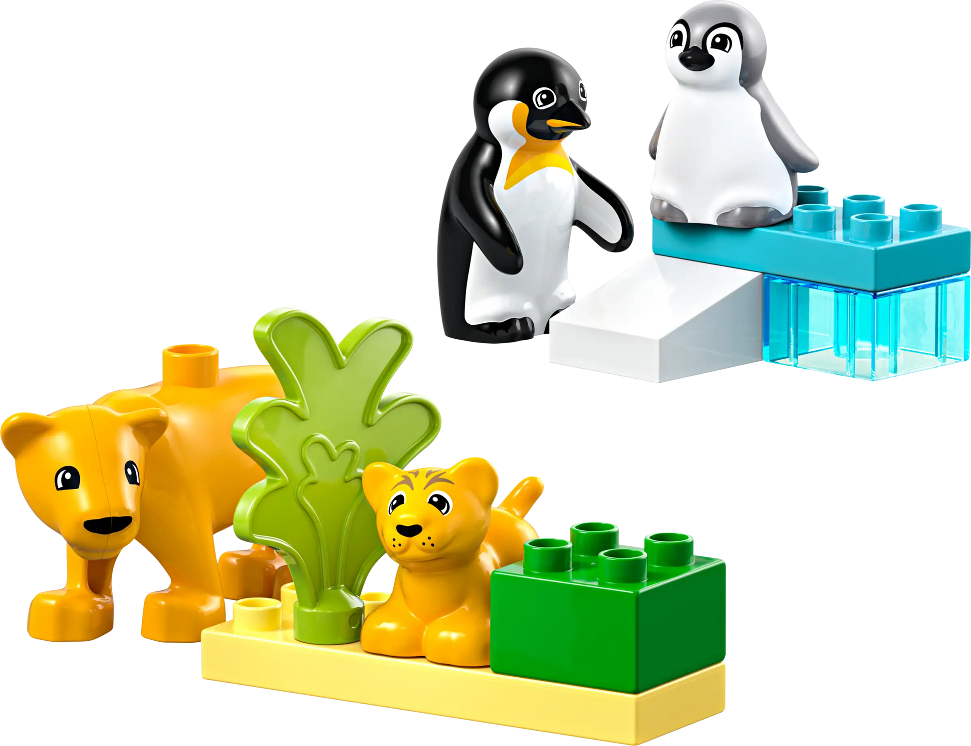 Lego Duplo Wild Animal Figures: Penguins & Lions 10442
