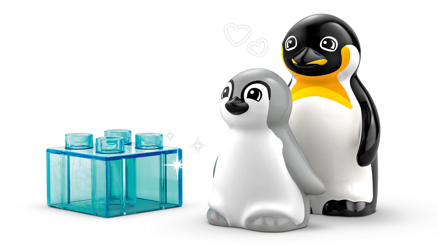 Lego Duplo Wild Animal Figures: Penguins & Lions 10442