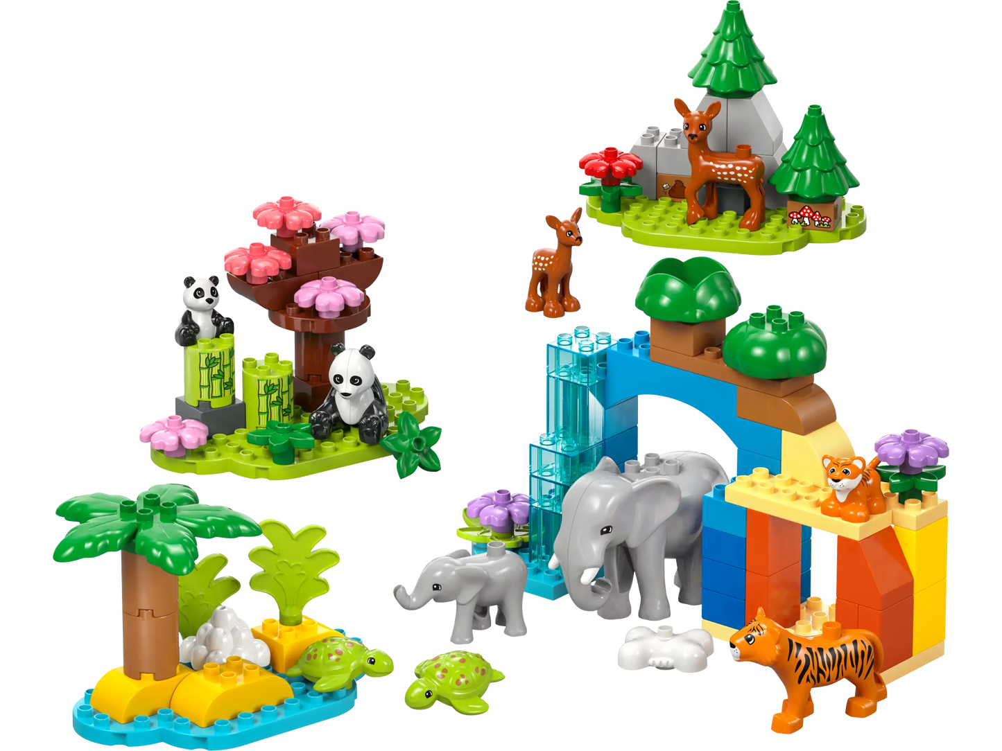 Lego Duplo 3in1 Wild Animal Families 10446