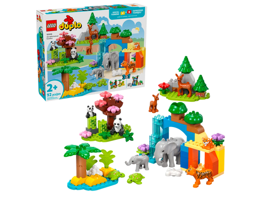 Lego Duplo 3in1 Wild Animal Families 10446