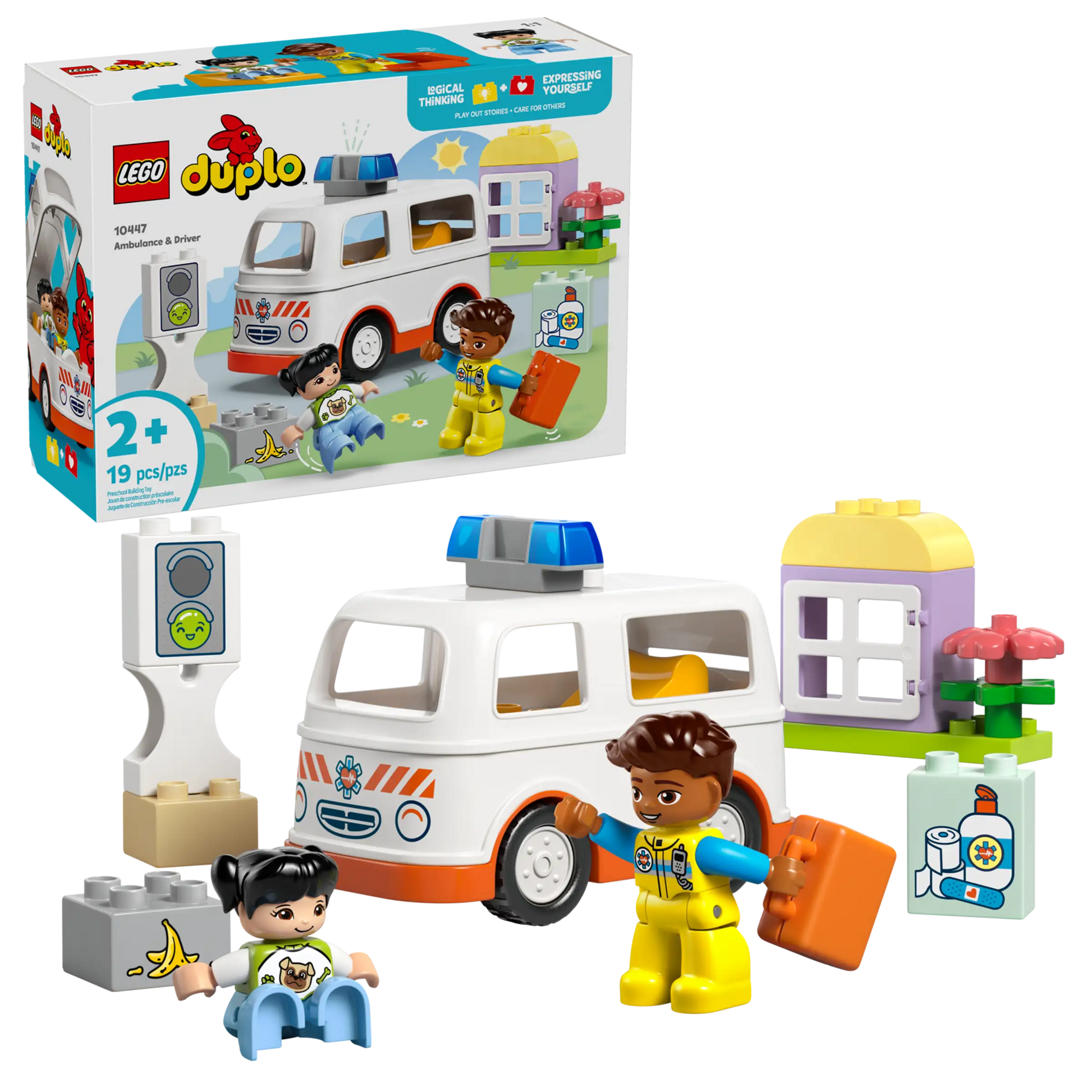 Lego Duplo Ambulance & Driver 10447