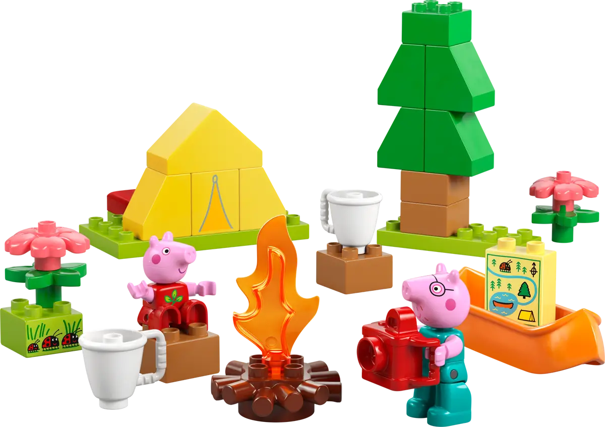 Lego Duplo Peppa Pig Camping Trip 10452