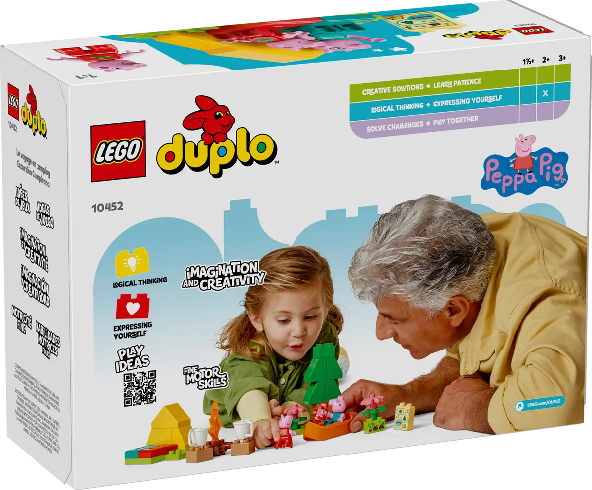 Lego Duplo Peppa Pig Camping Trip 10452