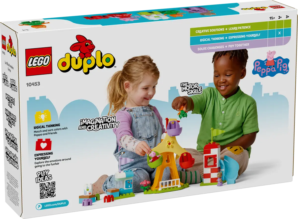 Lego Duplo Peppa Pig Funfair 10453