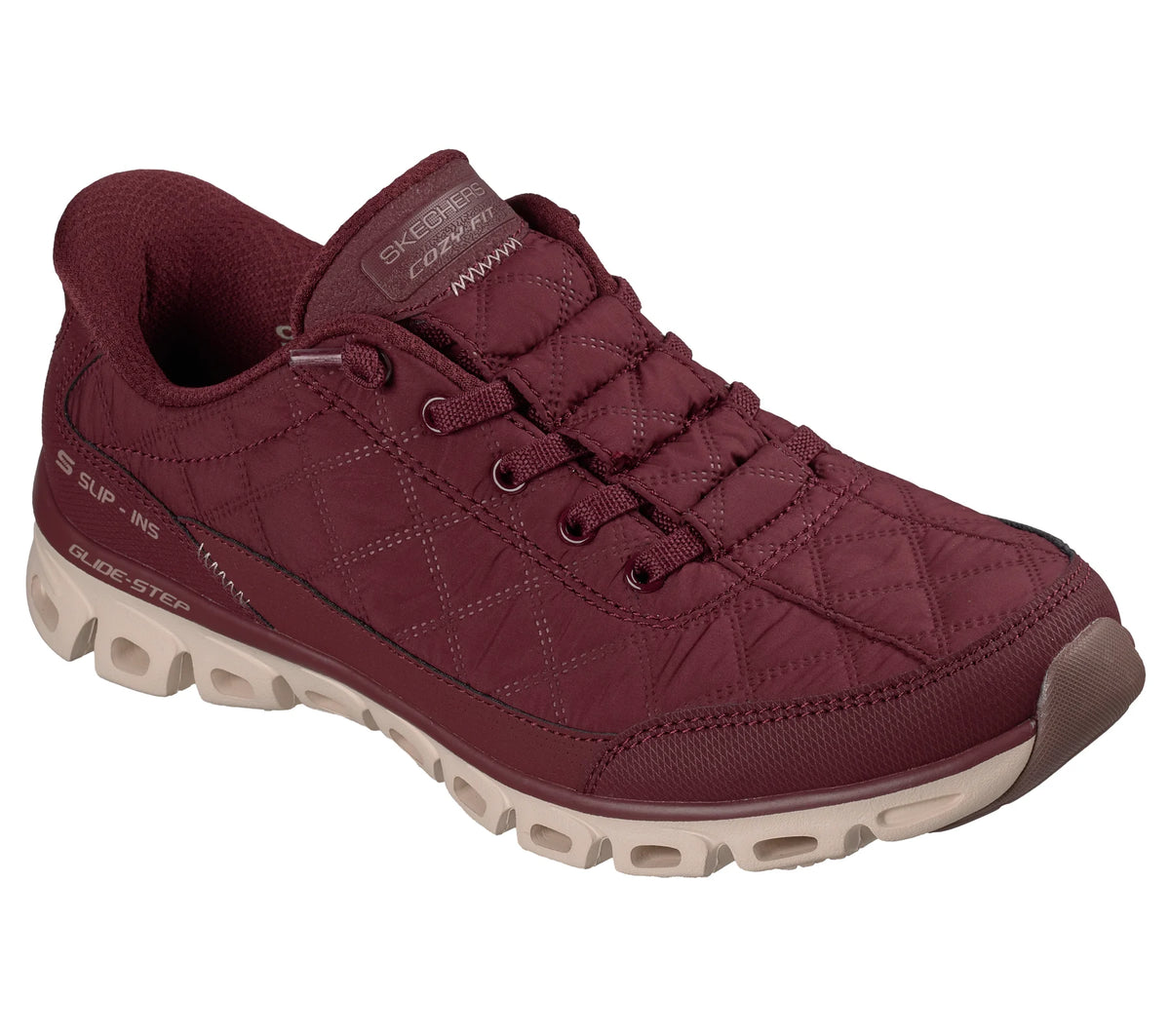 Skechers Hands Free Slip-ins Glide-Step Trainers - Cozy Fit At Ease
