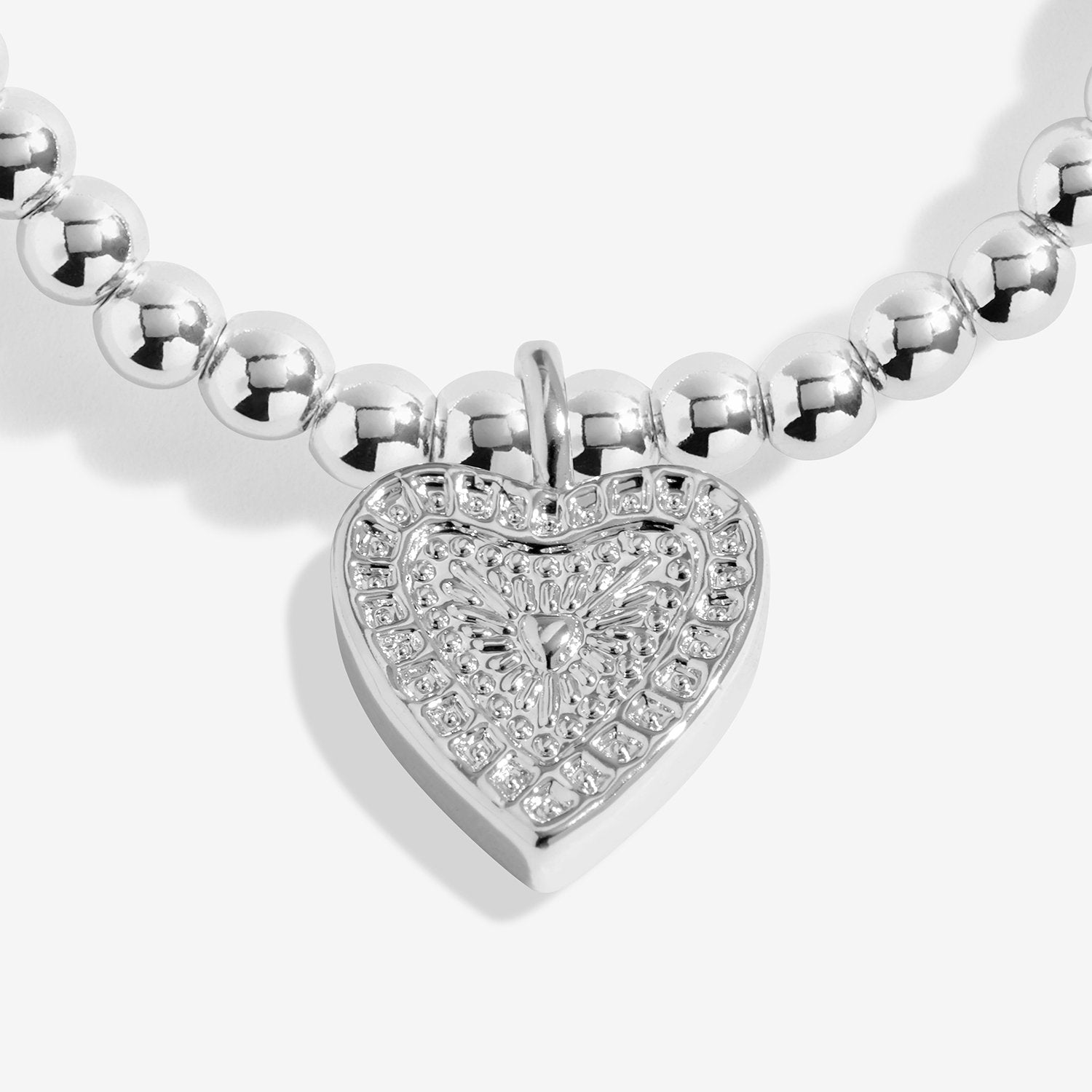 Joma Jewellery Snowglobe A Little With Love At Christmas Bracelet In Silver Plating