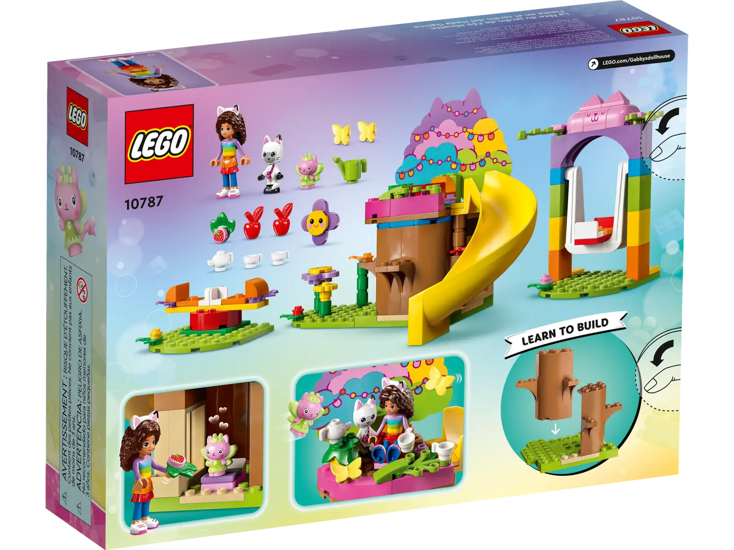 Lego Gabby's Dollhouse Kitty Fairy's Garden Party 10787