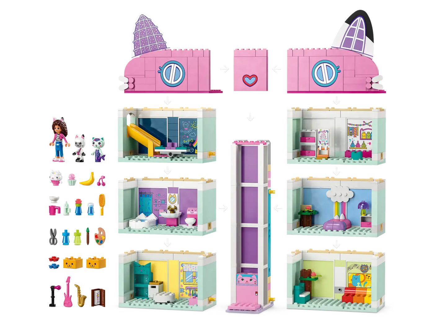 Lego Gabby's Dollhouse 10788