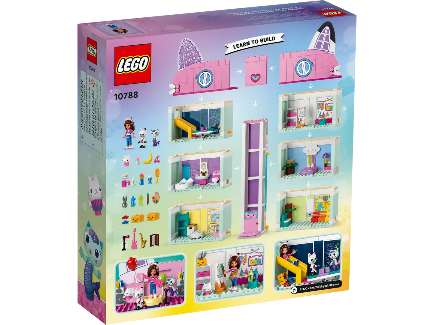 Lego Gabby's Dollhouse 10788