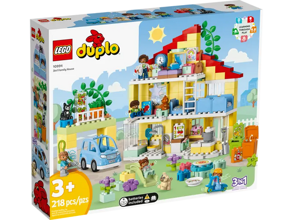 Duplo 3in1 Family House 10994