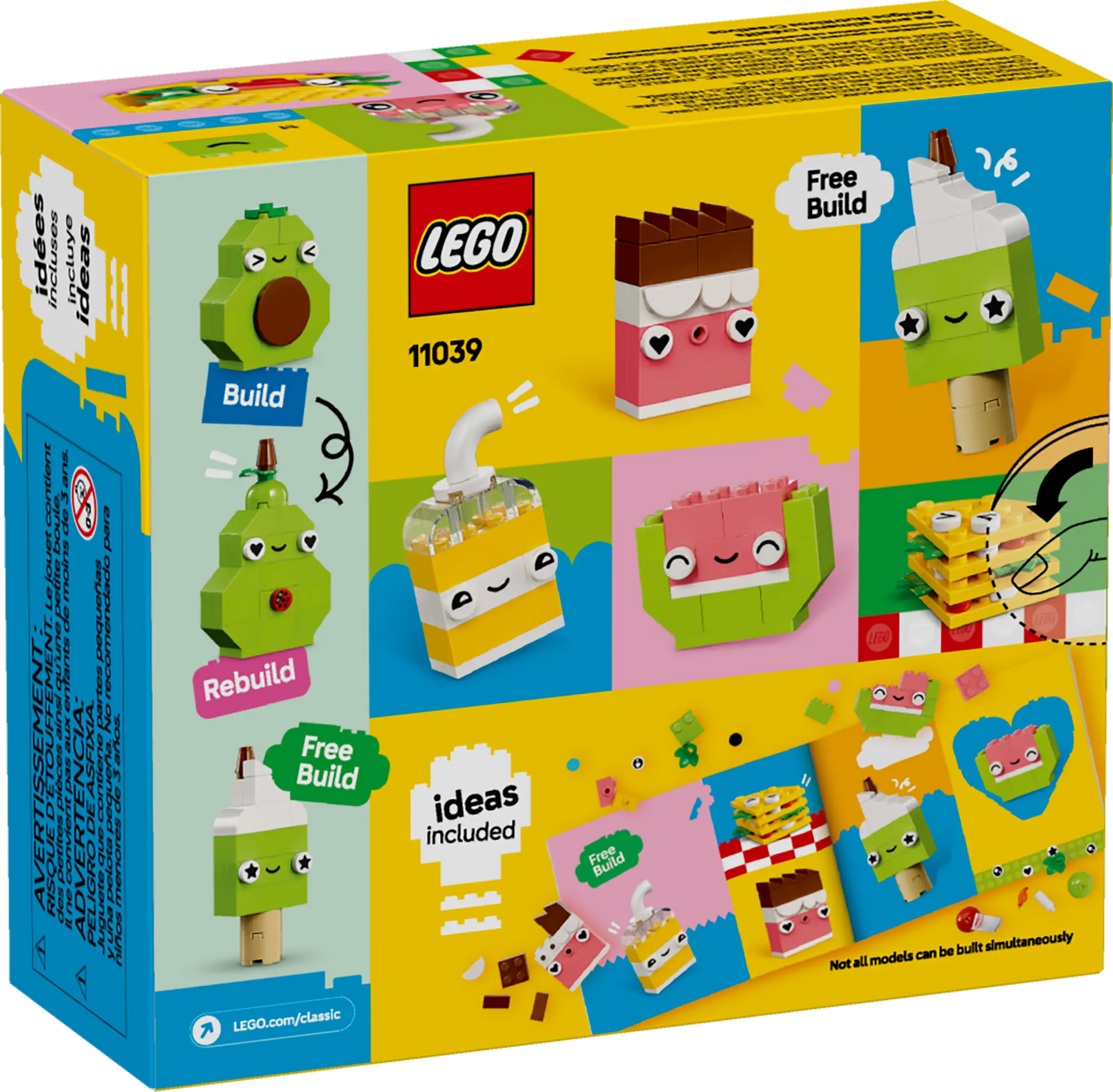 Lego Classic Creative Food Friends 11039