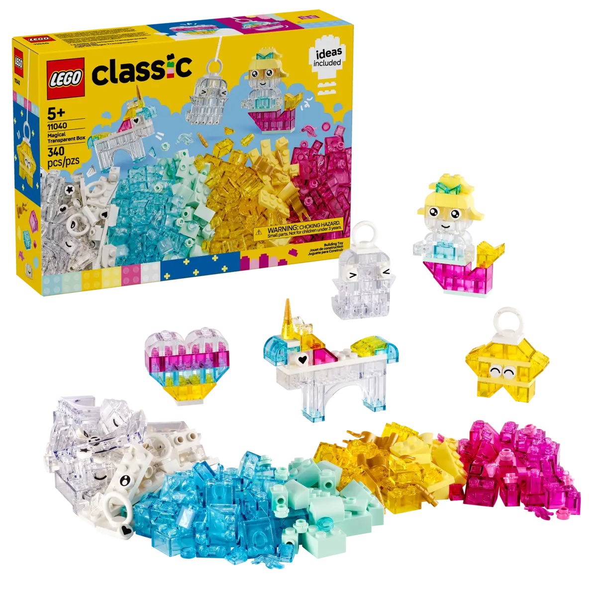 Lego Classic Magical Transparent Box 11040