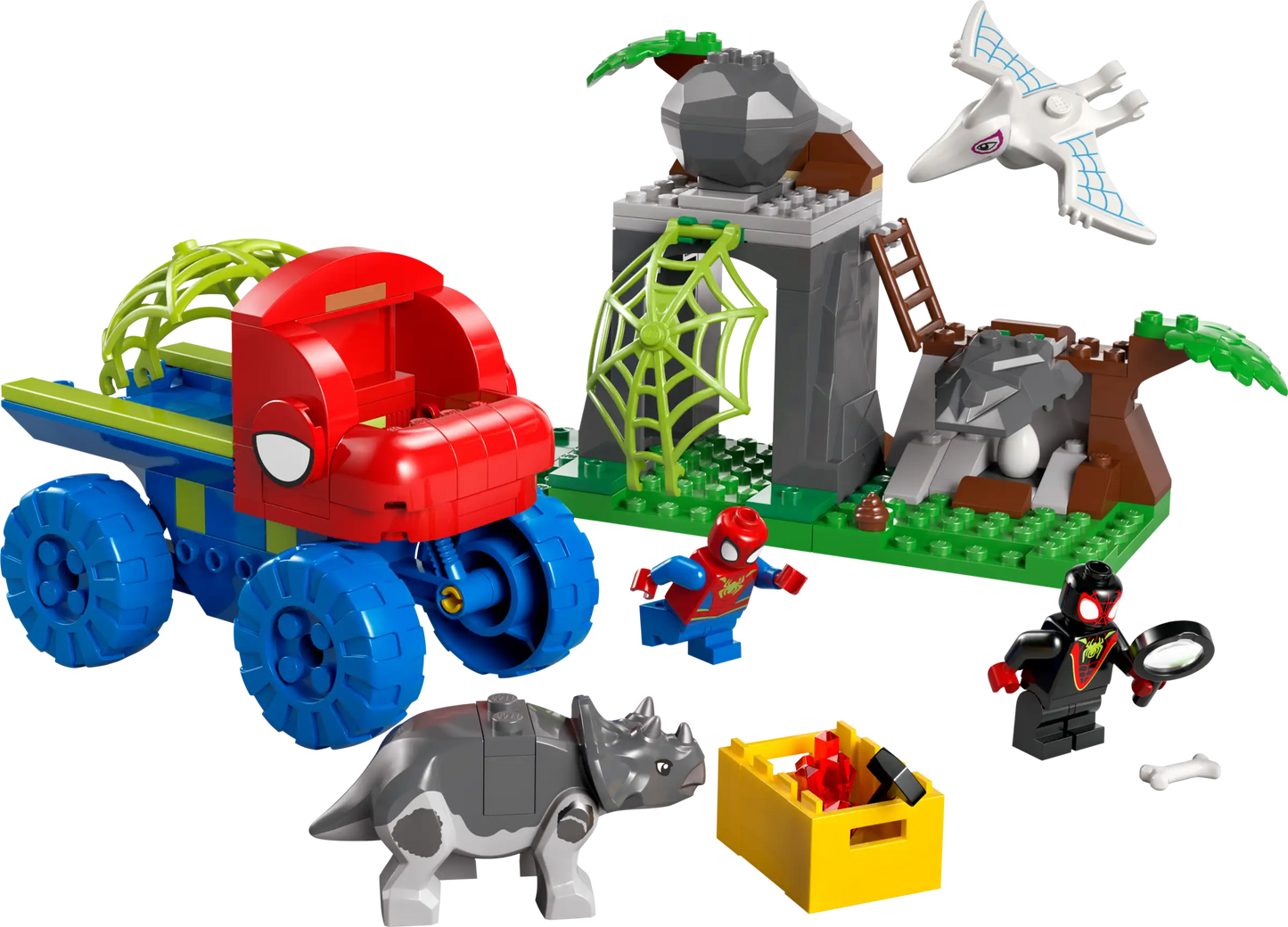 Lego Marvel Team Spidey Dino Crawler Rescue 11199