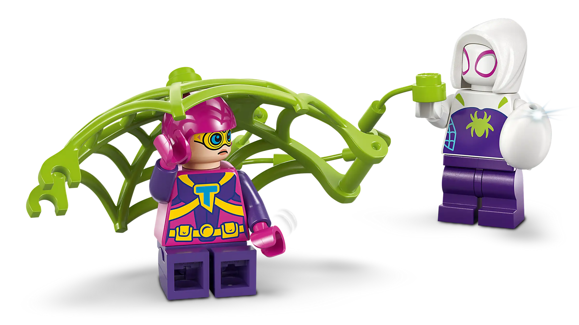 Lego Marvel Spidey and Gobby's Raptor Battle at Tree House HQ 11200