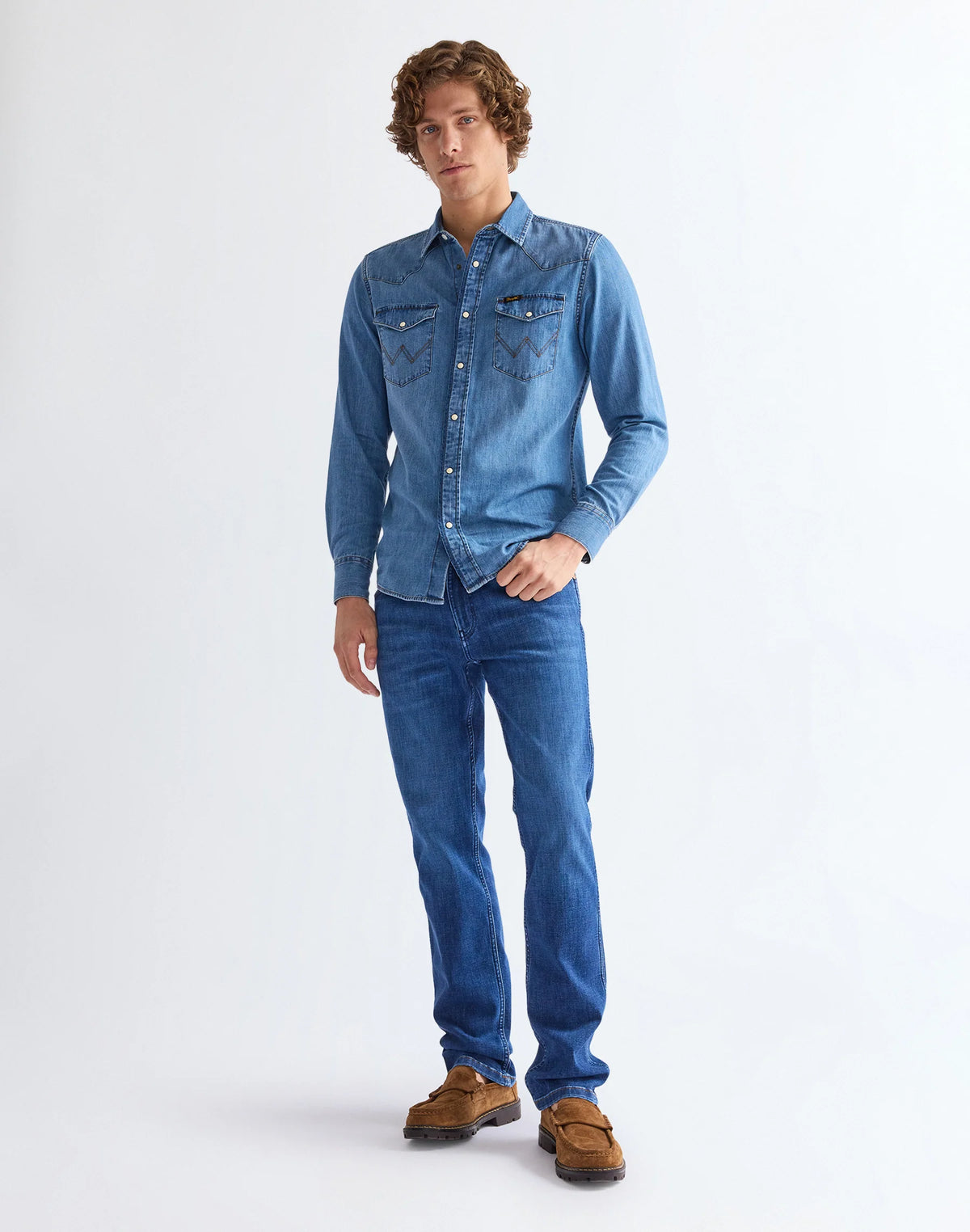 Wrangler Greensboro Straight High Stretch Jeans
