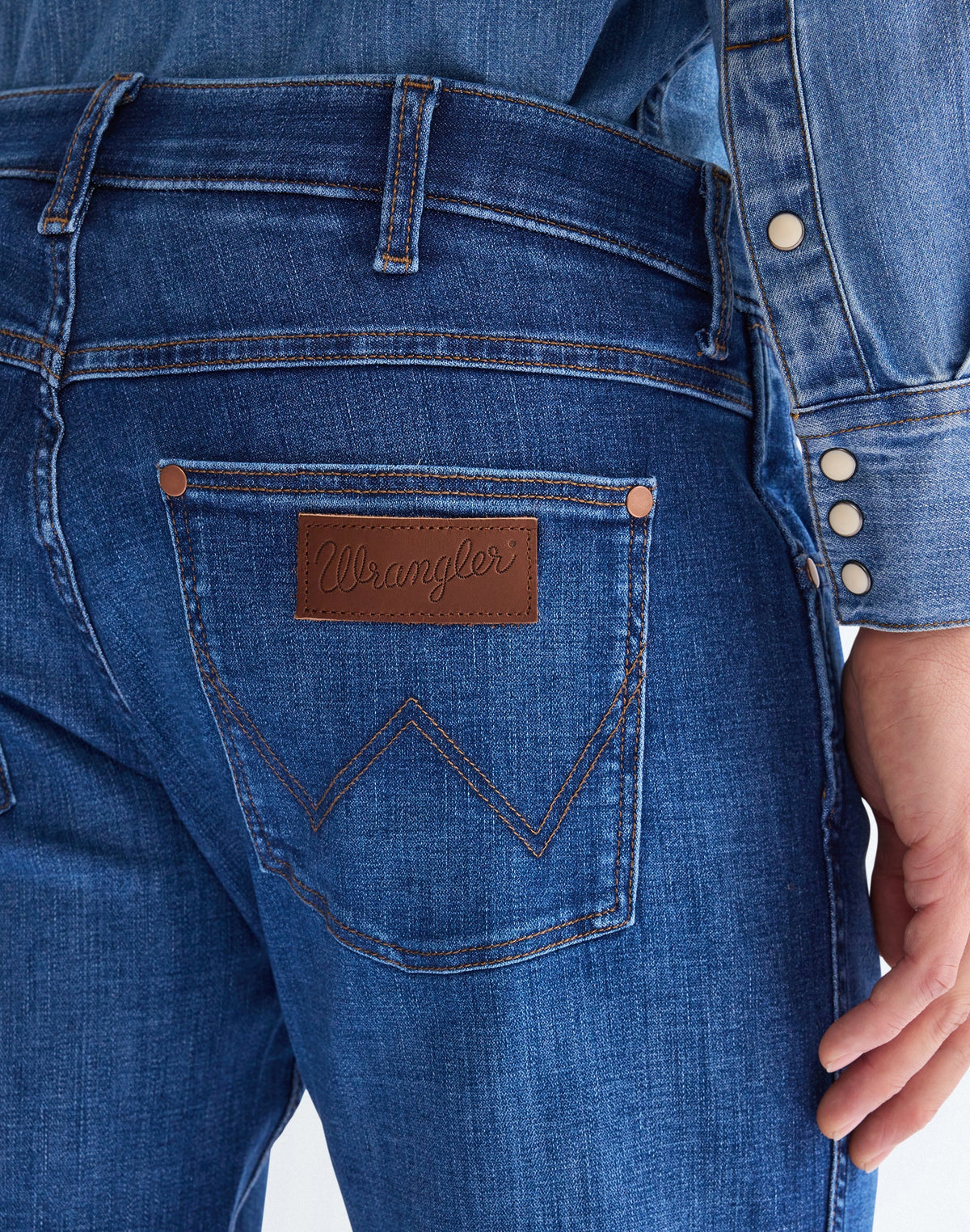 Wrangler Greensboro Straight High Stretch Jeans