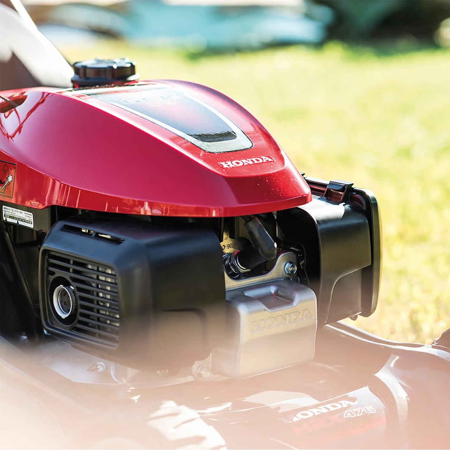 Honda HRX 476 HY Self-Propelled Petrol Lawn Mower with Mulching & Roto Stop