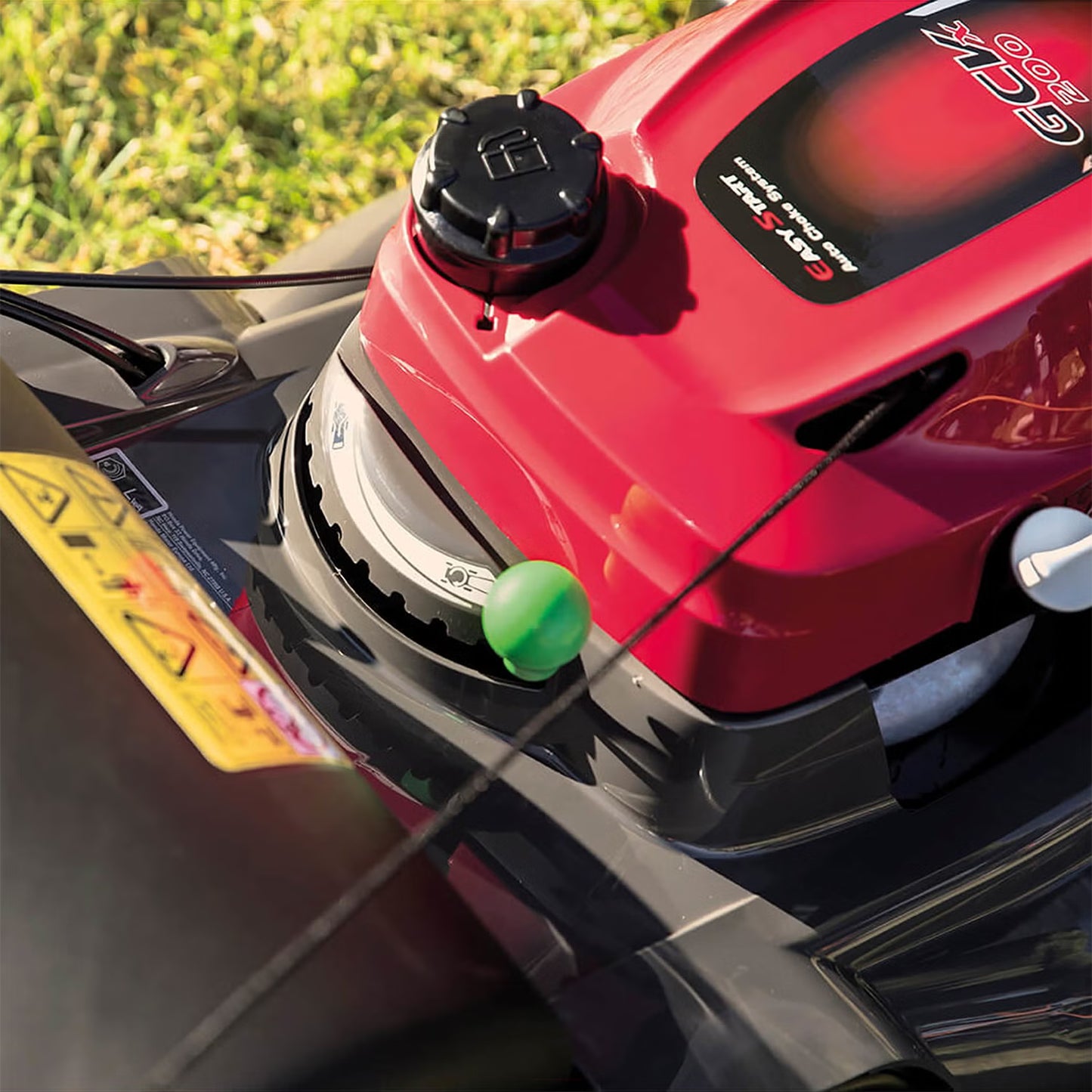 Honda HRX 476 HY Self-Propelled Petrol Lawn Mower with Mulching & Roto Stop