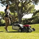 Honda HRX 476 HY Self-Propelled Petrol Lawn Mower with Mulching & Roto Stop