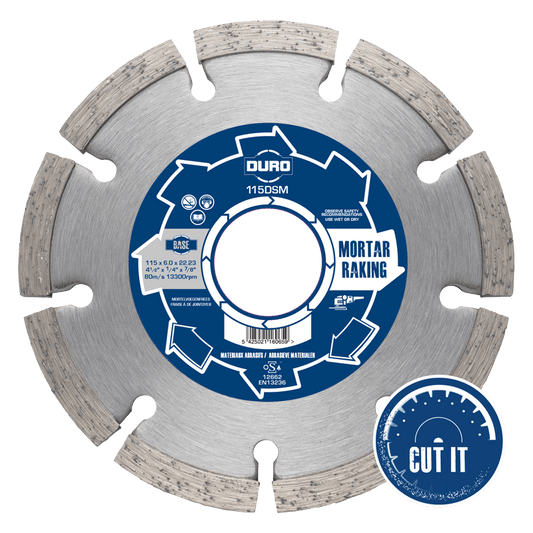 Duro DSM Mortar Removal Mortar Raking Blade