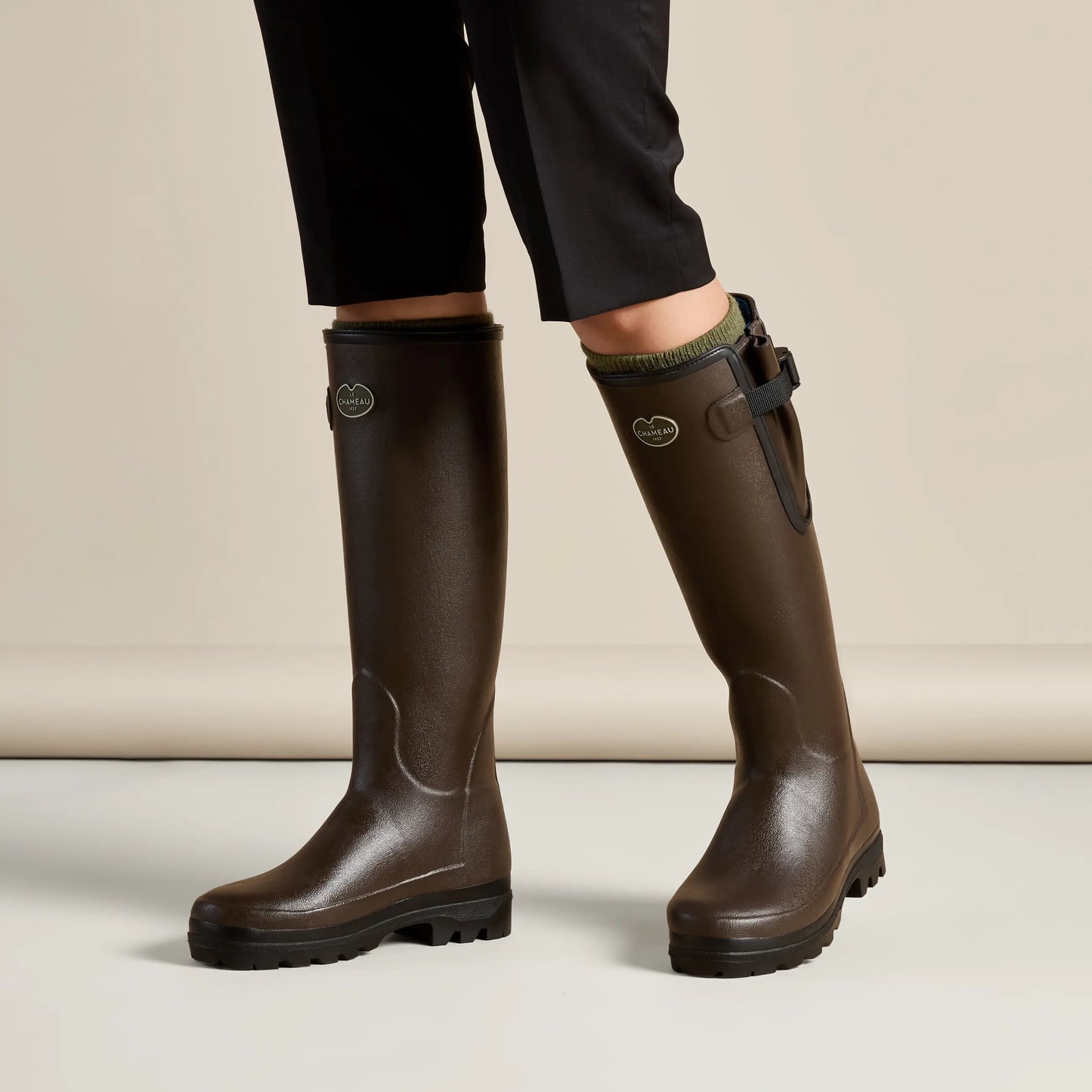 Le Chameau Womens Vierzonord Neoprene-Lined Boots