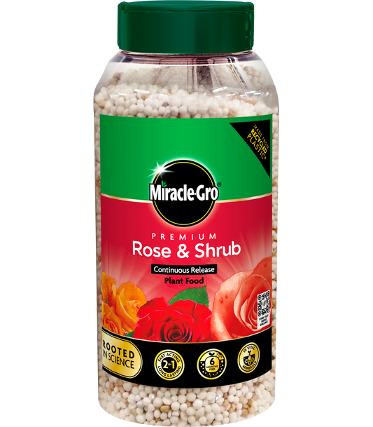 Miracle-Gro Rose & Shrub Continuous Release Plant Food 900g