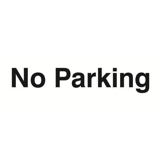 Parrot Signs & Graphics No Parking Sign 360 x 120mm