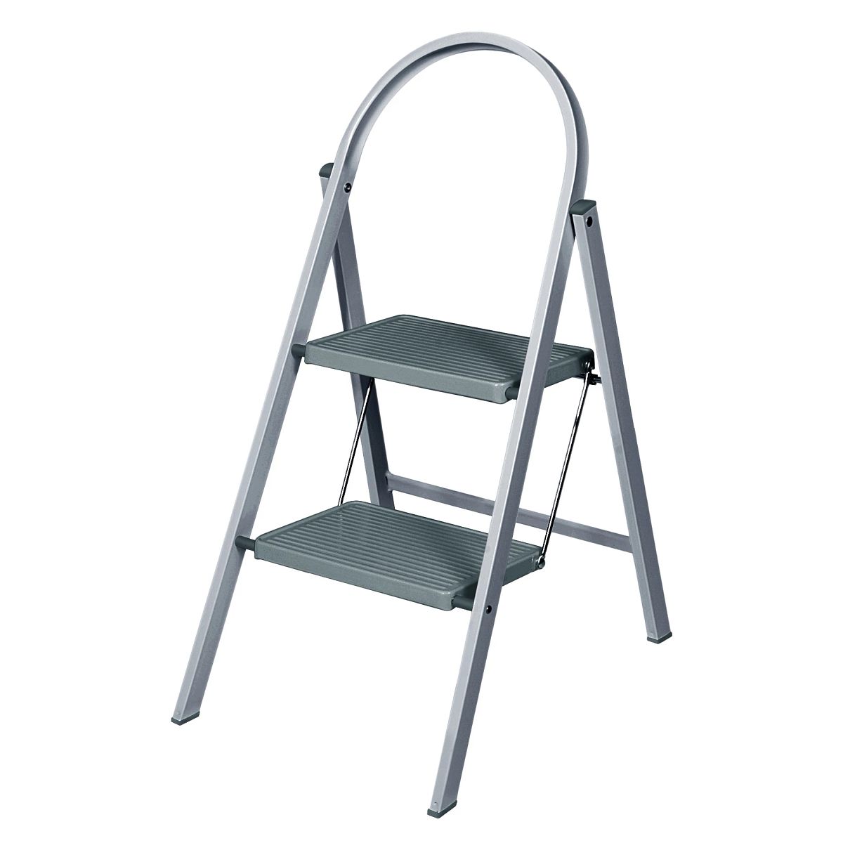 Werner Handy Step Stool 2 Step Grey
