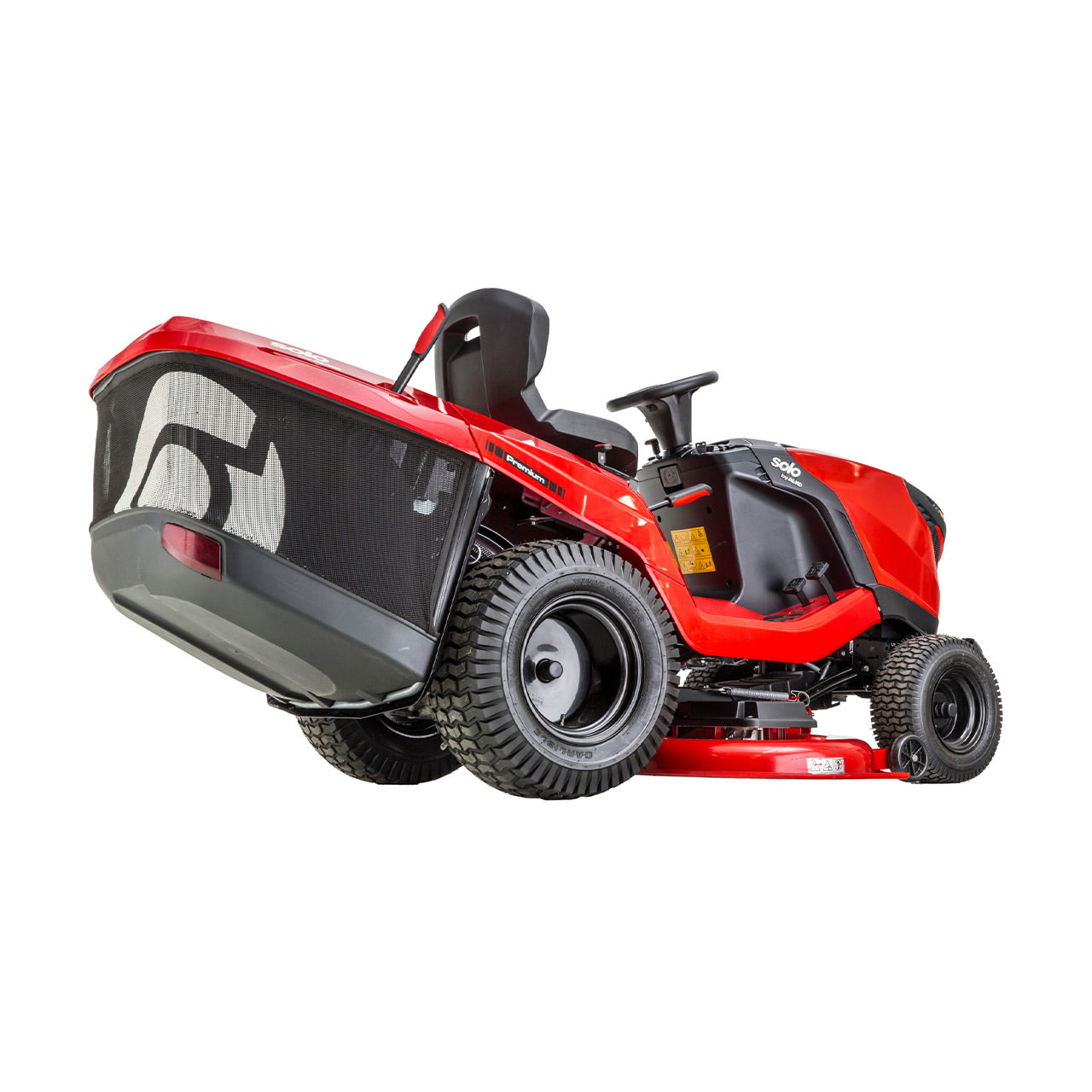 solo by AL-KO Premium T24-125.4 HD V2 Petrol Rear Collect Lawn Tractor 125cm