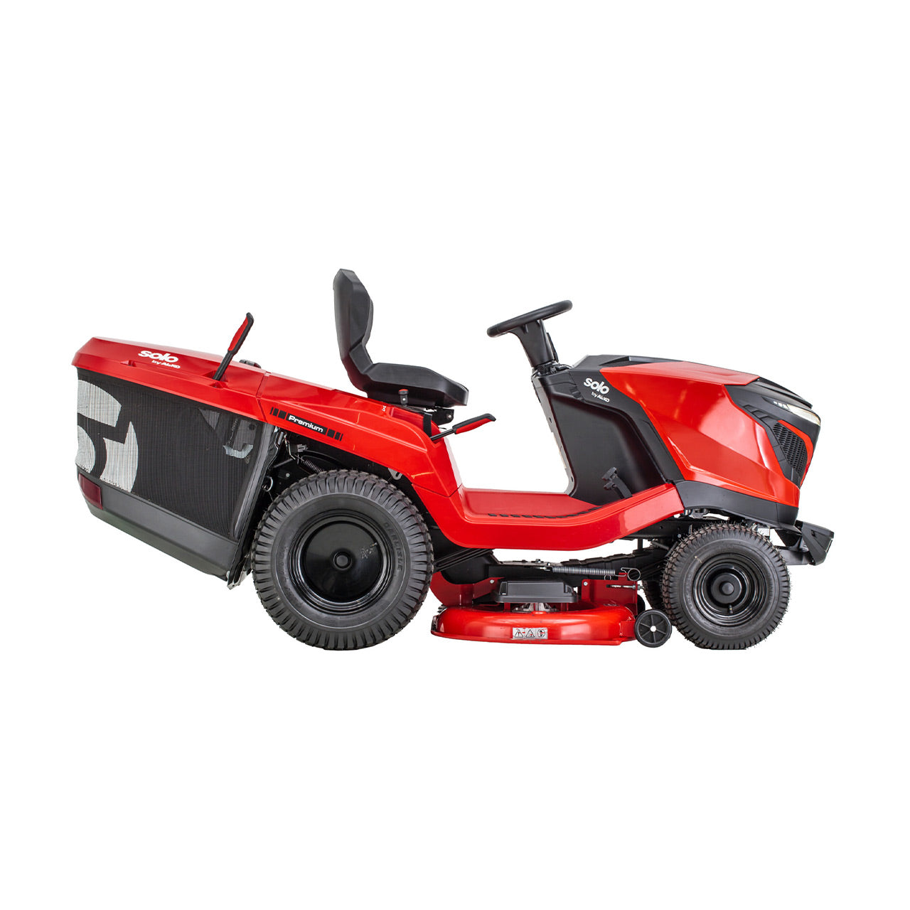 solo by AL-KO Premium T24-125.4 HD V2 Petrol Rear Collect Lawn Tractor 125cm