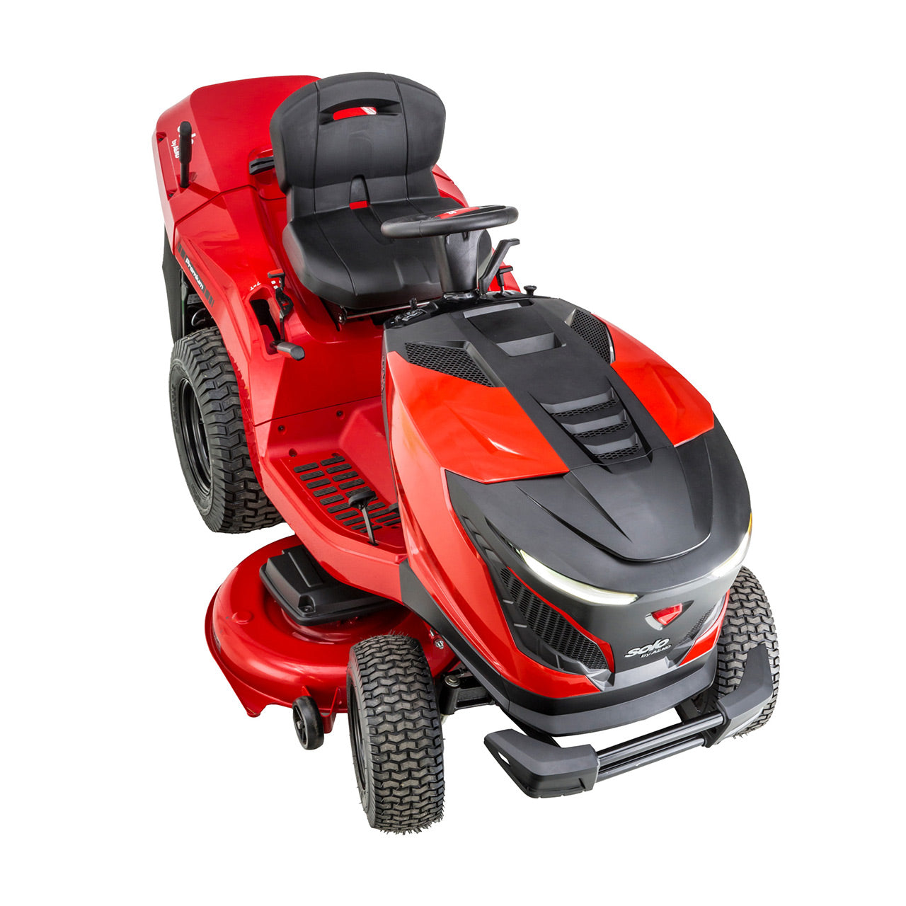 solo by AL-KO Premium T24-125.4 HD V2 Petrol Rear Collect Lawn Tractor 125cm