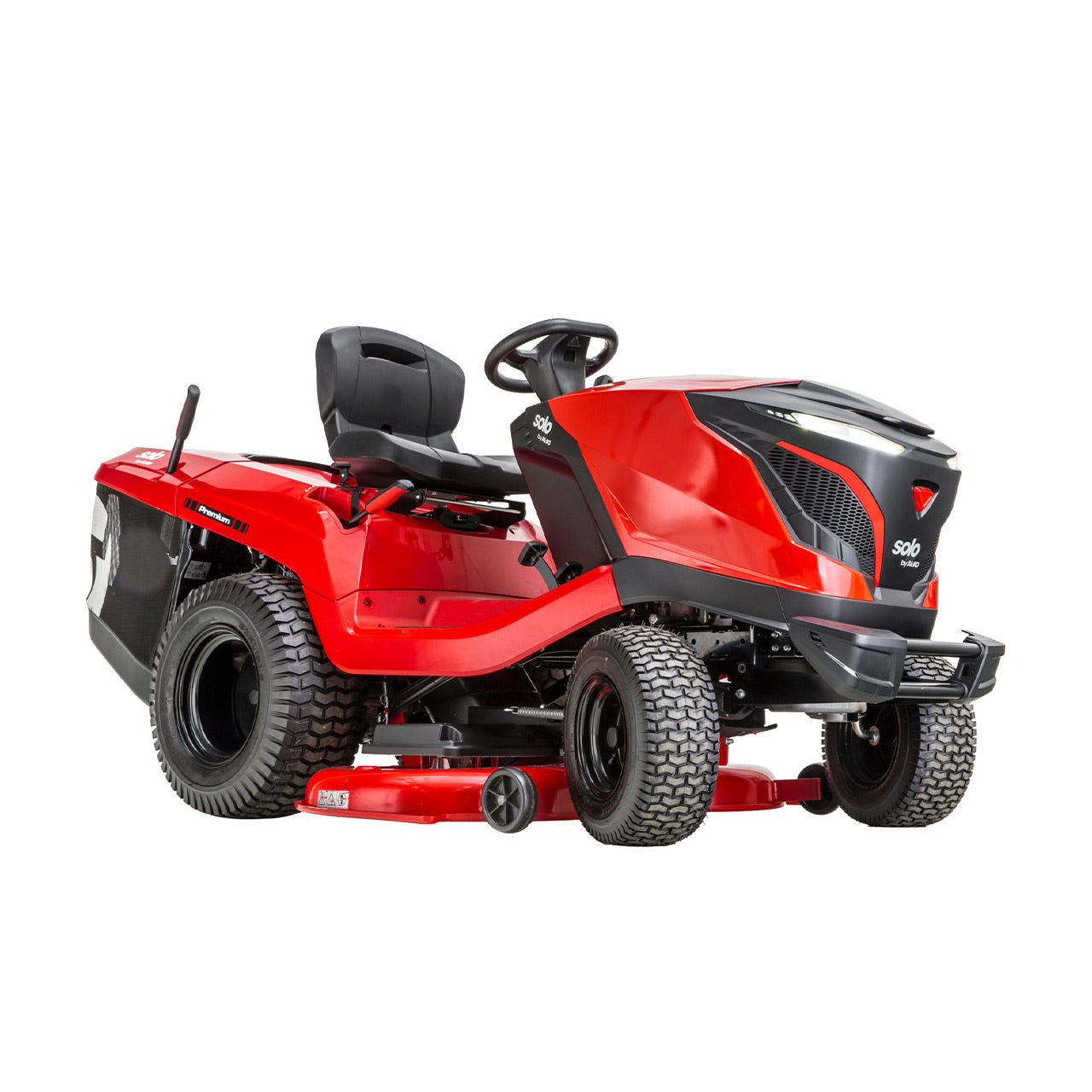 solo by AL-KO Premium T24-125.4 HD V2 Petrol Rear Collect Lawn Tractor 125cm