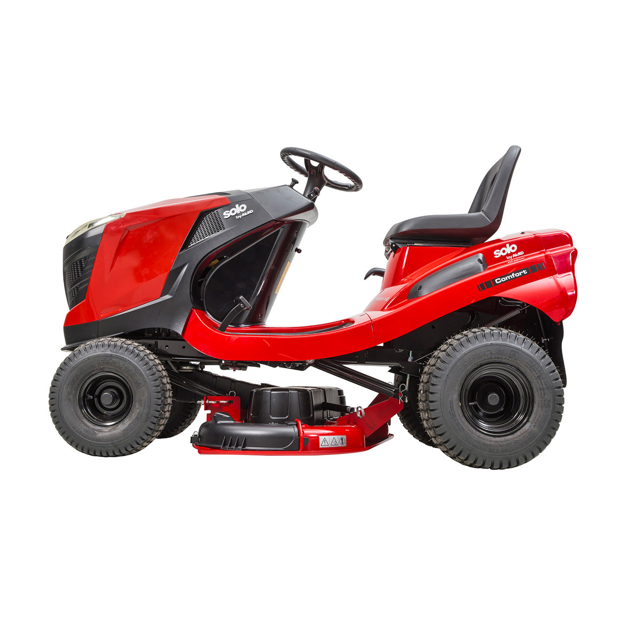 solo by AL-KO Comfort T18-111.4 HDS-A V2 Petrol Side Discharge Mulching Lawn Tractor 111cm