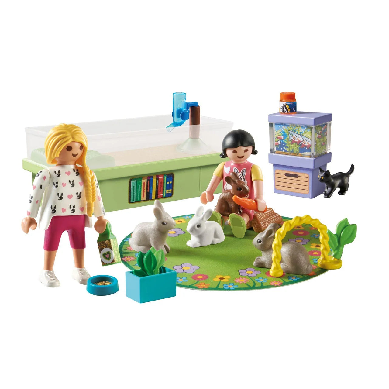71753 Playmobil  My Life Family With Rabbits Starter Pack