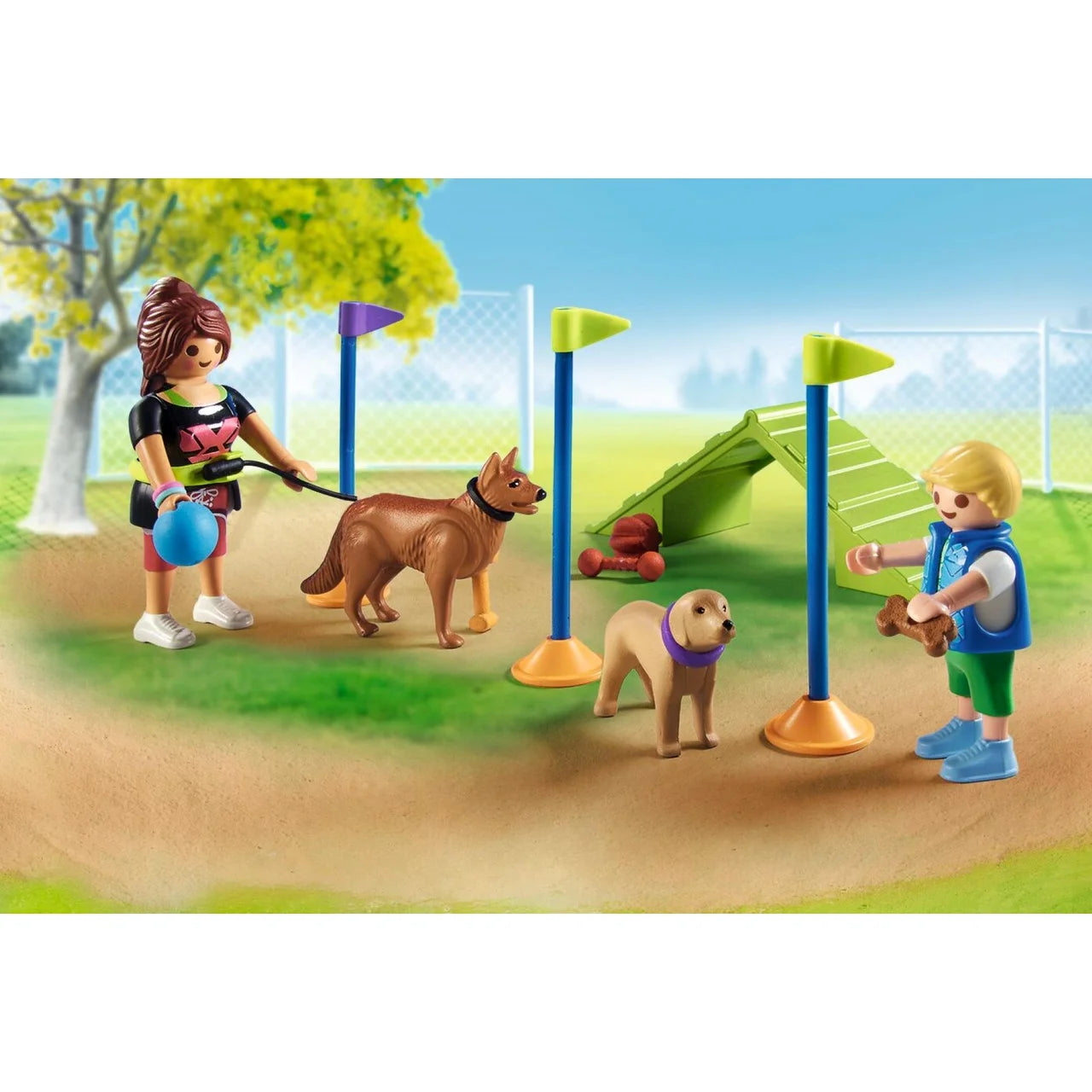 71745 Playmobil  My Life Dog Playground  